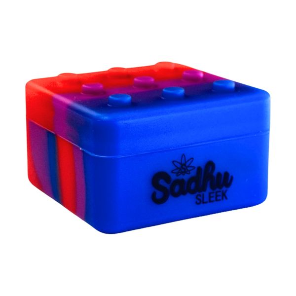 Slick de Silicone Sadhu Lego Extra Grande 25ml com Divisoria Azul e Roxo e Vermelho 35854.jpg
